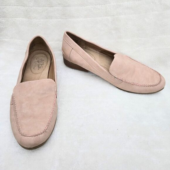 Life‎ Stride Pink Slip-On Loafer Soft System Comfort Support Flex Minimalist 9W - Picture 1 of 9